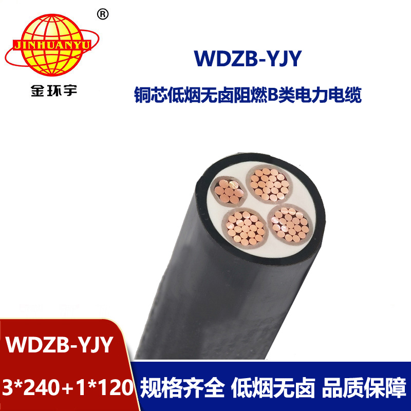 金環(huán)宇電線(xiàn)電纜 銅芯 低煙無(wú)鹵阻燃b級(jí)電纜WDZB